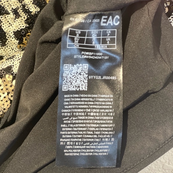 Guess Embellished Leopard Printed Skirt  
Style # W54D40W71S1 - Picture 4 of 6